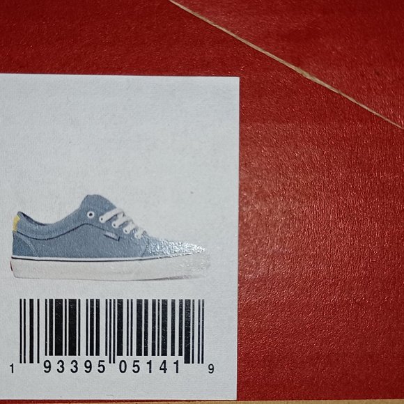 Vans Chukka Low Smoke Blue/Pale Banana Men\'s 8 VN0A38CGUZ7 NIB main image 9